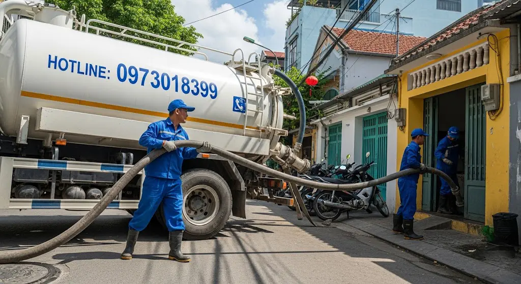 Hút Hầm Cầu Bình Chánh Giá Rẻ, Có Mặt 20 Phút, Sạch Triệt Để