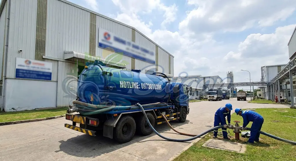 Quy trình thi công hút hầm cầu sạch sẽ không đục phá