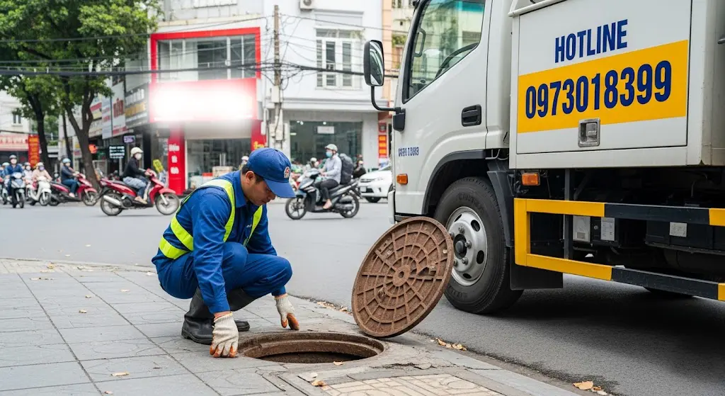 Xe hút hầm cầu Môi trường Sài Gòn cam kết uy tín