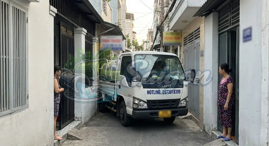 Xe hút hầm cầu chuyên dụng phục vụ tại Quận Tân Phú