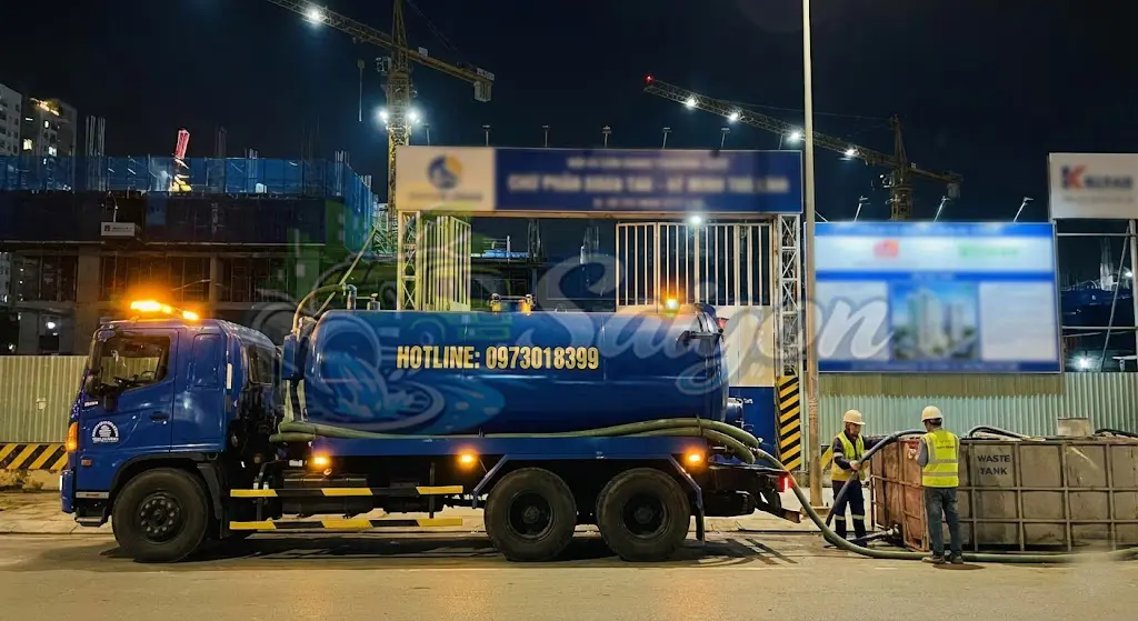 Xe hút hầm cầu Môi trường Sài Gòn phục vụ uy tín tại Bình Dương