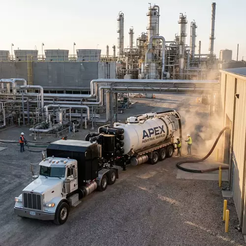 Hút hầm cầu công nghiệp nhà máy